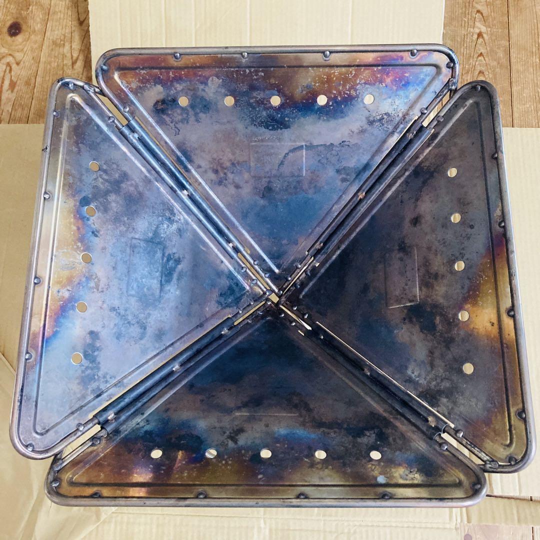 スノーピーク 焚き火台 L収納ケース、アミ付き