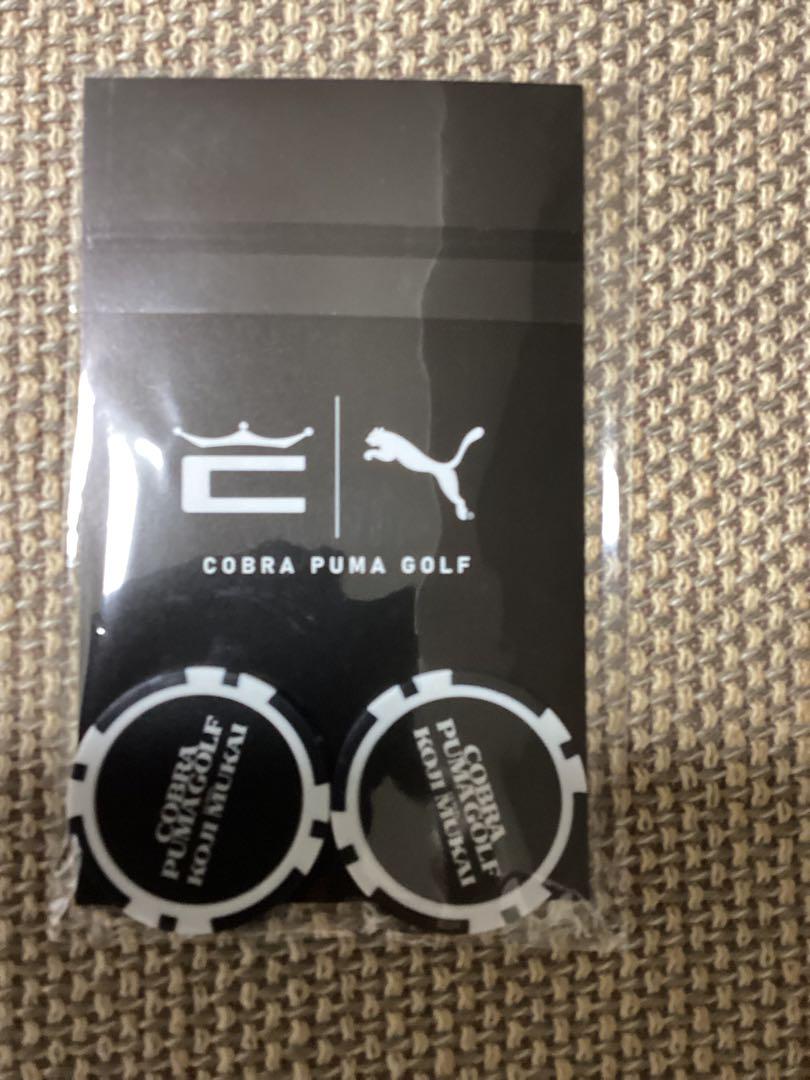 COBRA PUMA プーマゴルフと向井康二のコラボマーカー