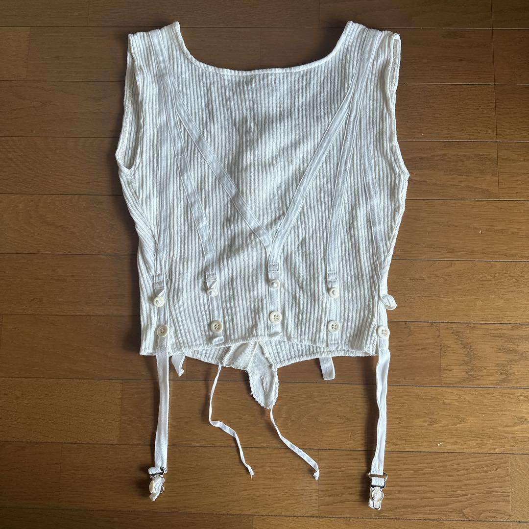 トップス fumika_uchida RIBBED CORSET