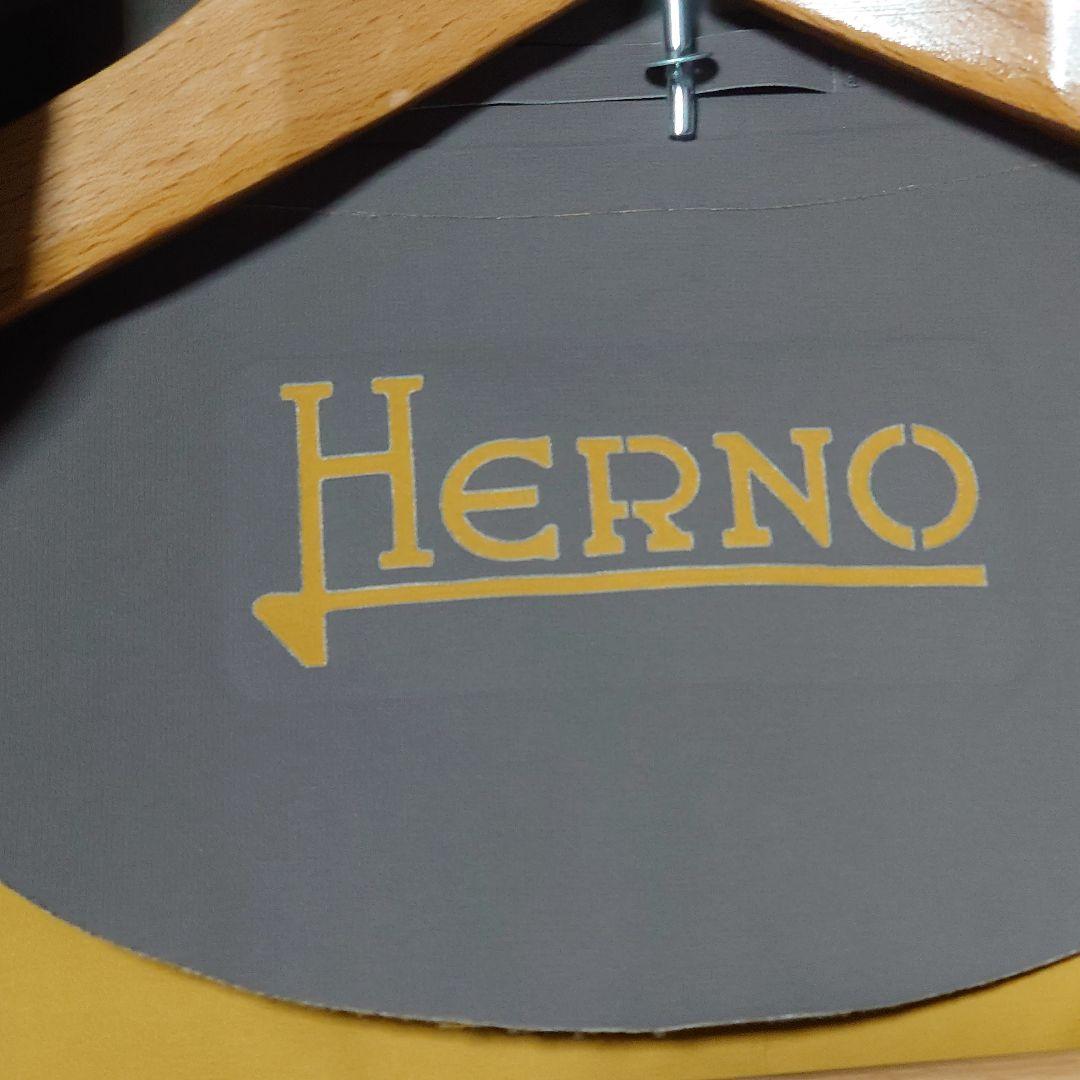 HERNO ヘルノ ステンカラーコート ボタン シャツ グレー メンズ