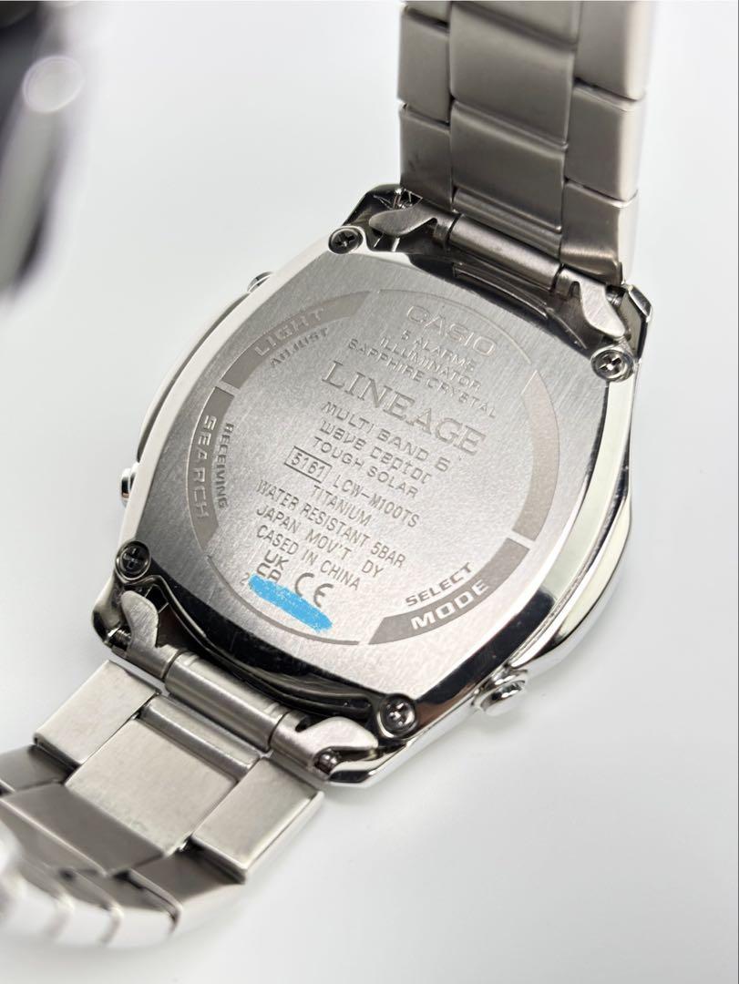 CASIO LCW-M100TS 5161 LINEAGE ソーラー腕時計