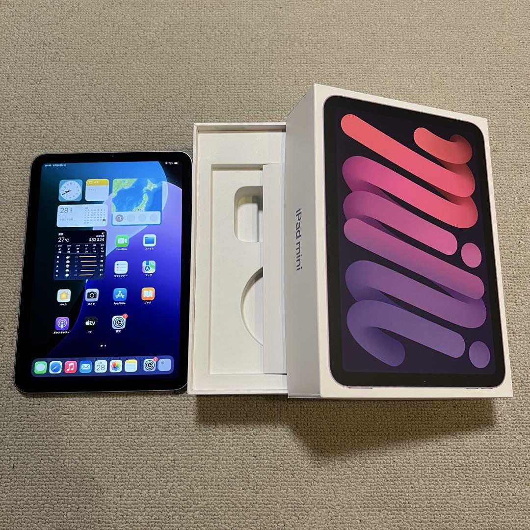 iPad mini 8.3インチ 第6世代 Wi-Fi 256GB パープル
