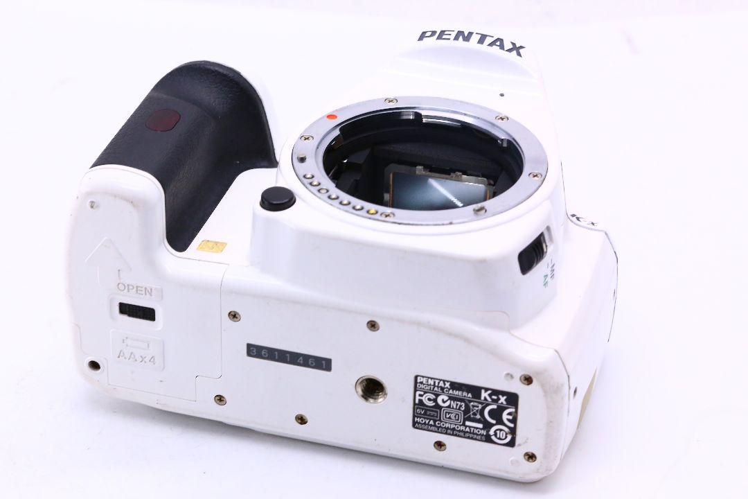 PENTAX K-x レンズセット♪ペンタックス　SDカード、電池付き♪ ペンタックス デジタル一眼 PENTAX K-X レンズキット パープル