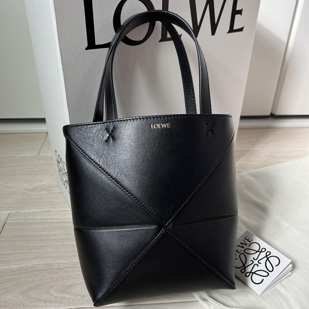 LOEWE ロエベ●3WAYパズルフォルド ミニトート ショルダーバッグ 定価205700円 ロエベ LOEWE パズルフォルドミニトート