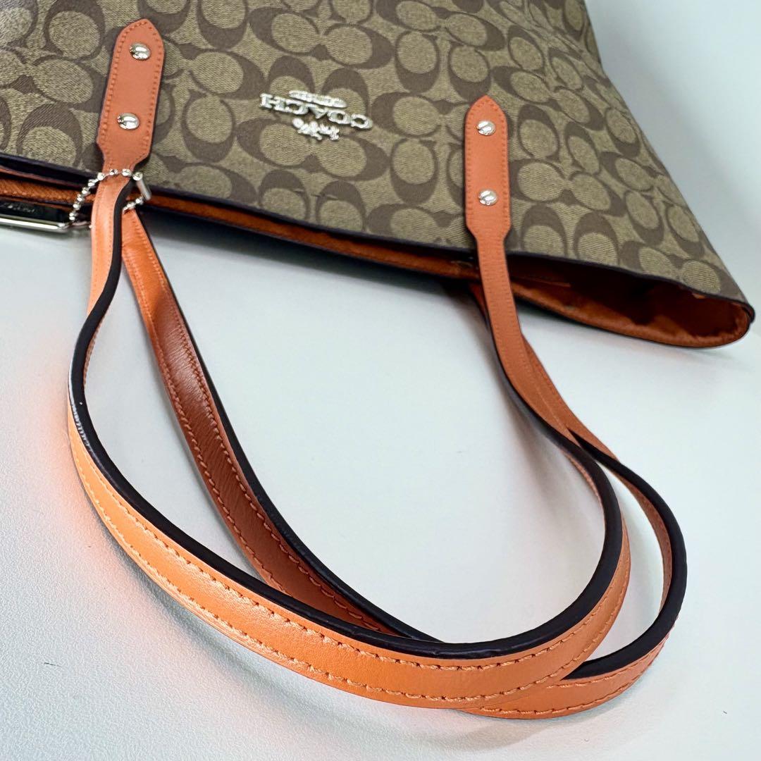 コーチ coach 銀馬車 PVC トートバッグ 392 - メルカリ