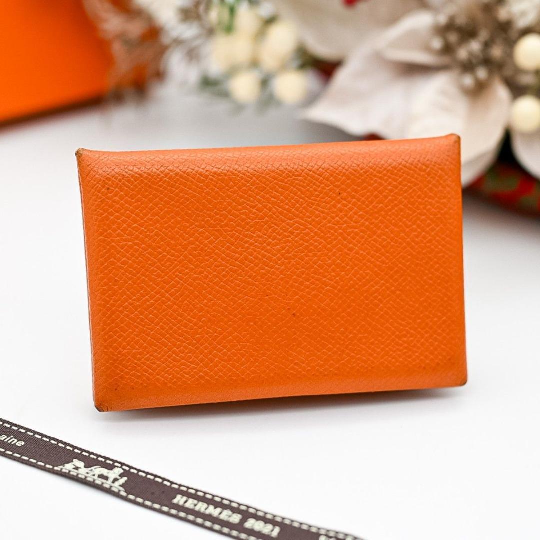 エルメス カルヴィ □I(2005) ヴェルソ カードケース ヴォーエプソン エルメス カルヴィ □I(2005) ヴェルソ カードケース ヴォーエプソン