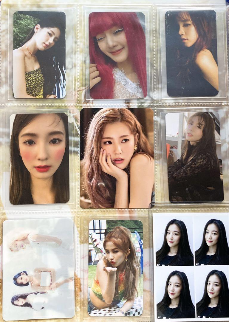 (G)I-DLE トレカ 写真 カード セット ミヨン ウギ ミンニ スジン