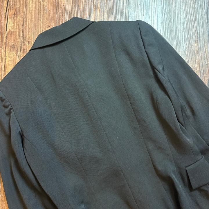 【古着】Christian Dior ジャケット ブラック テーラード 短丈 【古着】Christian Dior ジャケット ブラック テーラード 短丈