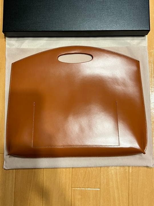 フラットレザーミニマルバッグ☆本革PCバック | formtoemail.com