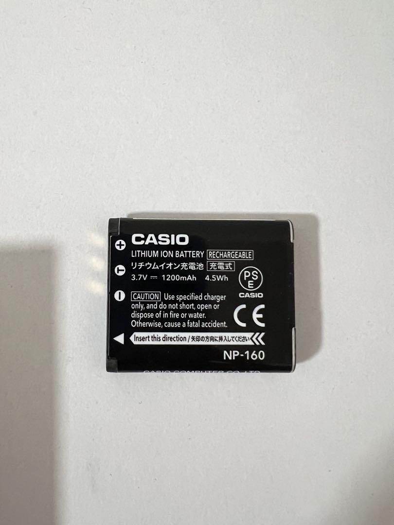 【美品】CASIO EXILIM EX-ZR50ホワイト デジタルカメラ