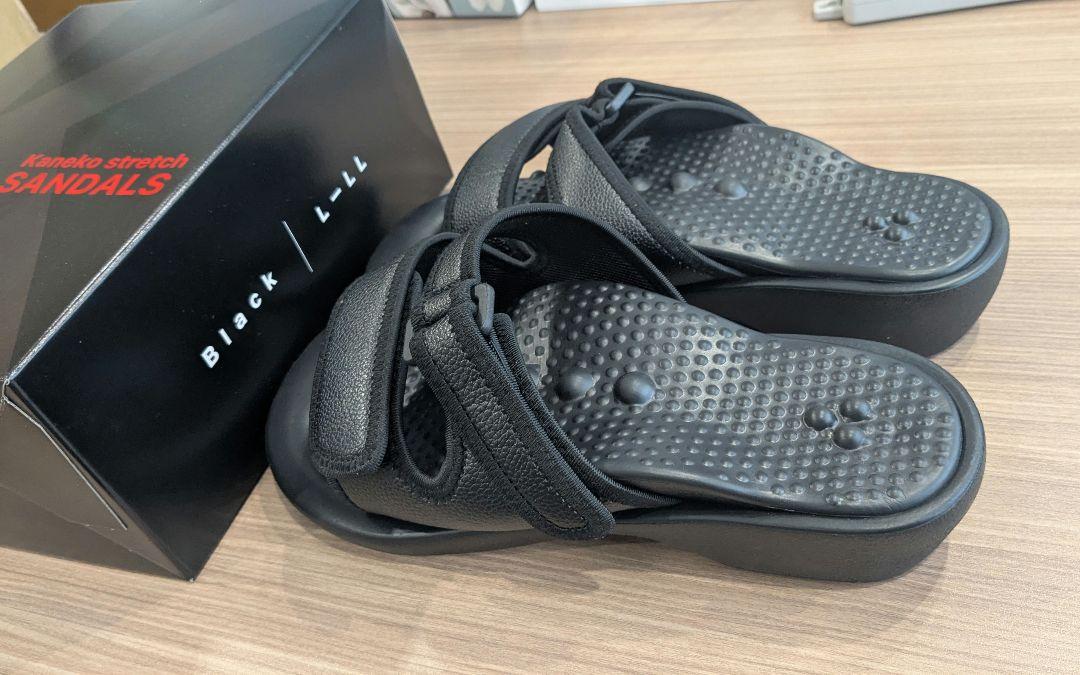 新品 Kaneko Stretch サンダル L-LL　兼子ただし監修