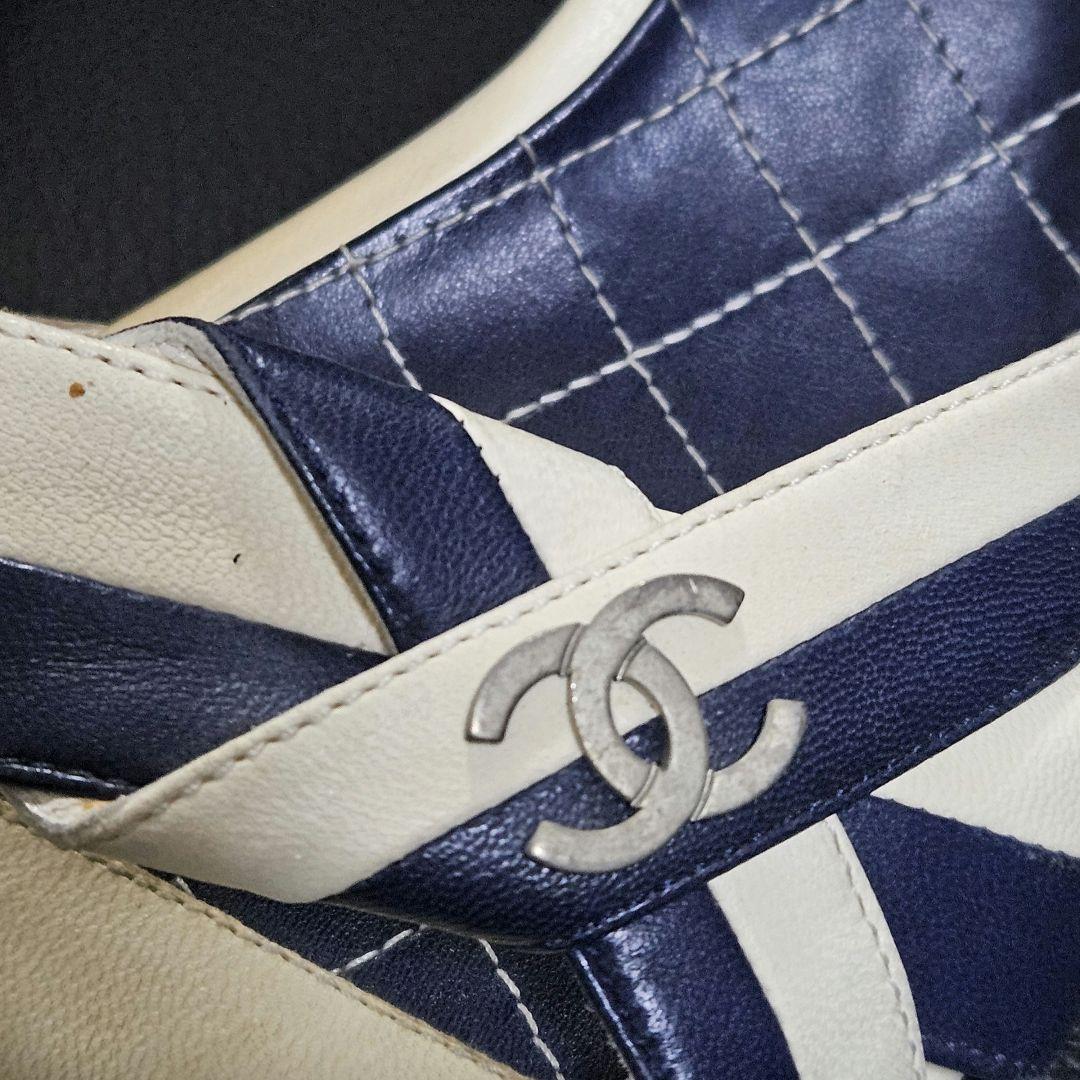 【中古】CHANEL シャネル ミュールサンダル サイズ23.5