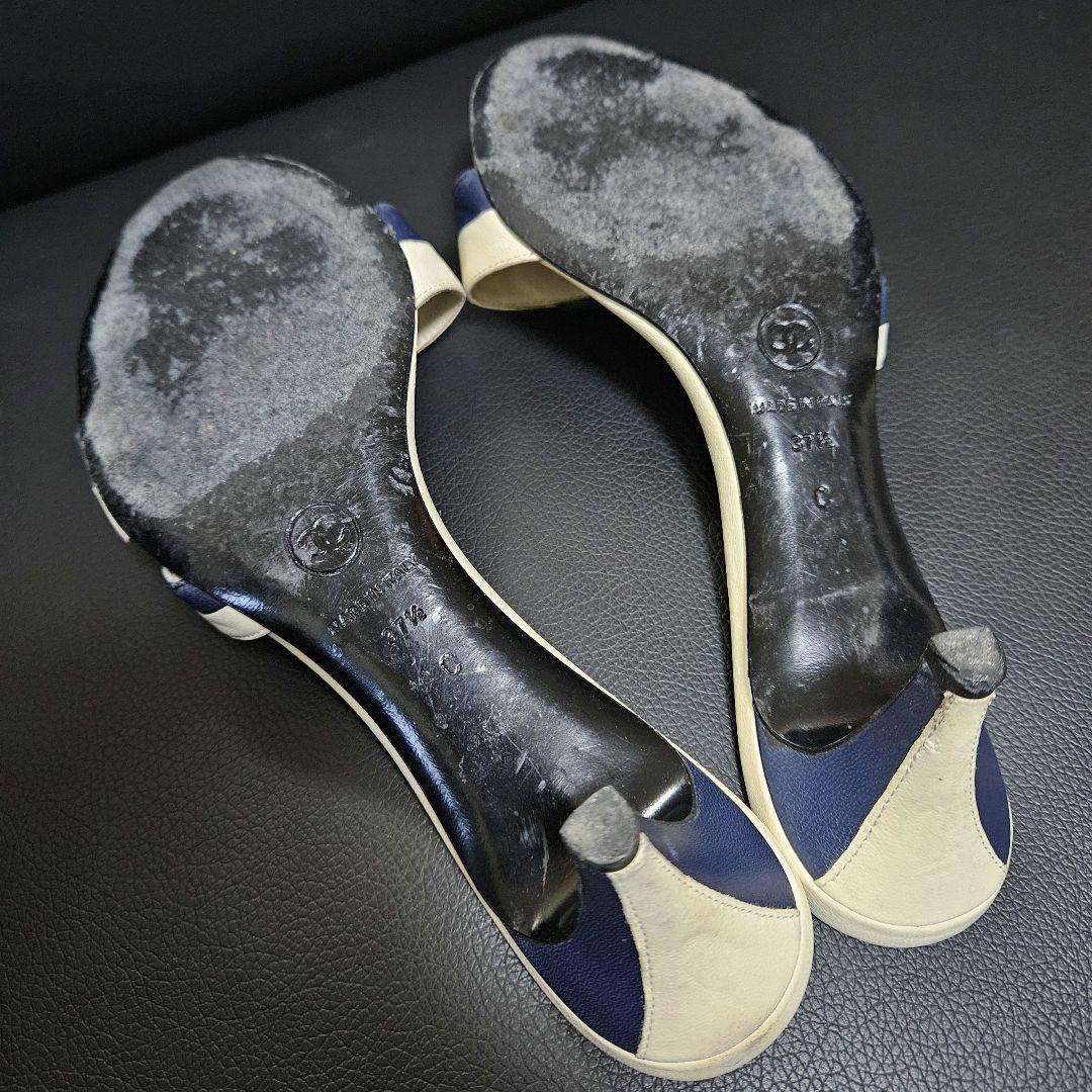 【中古】CHANEL シャネル ミュールサンダル サイズ23.5