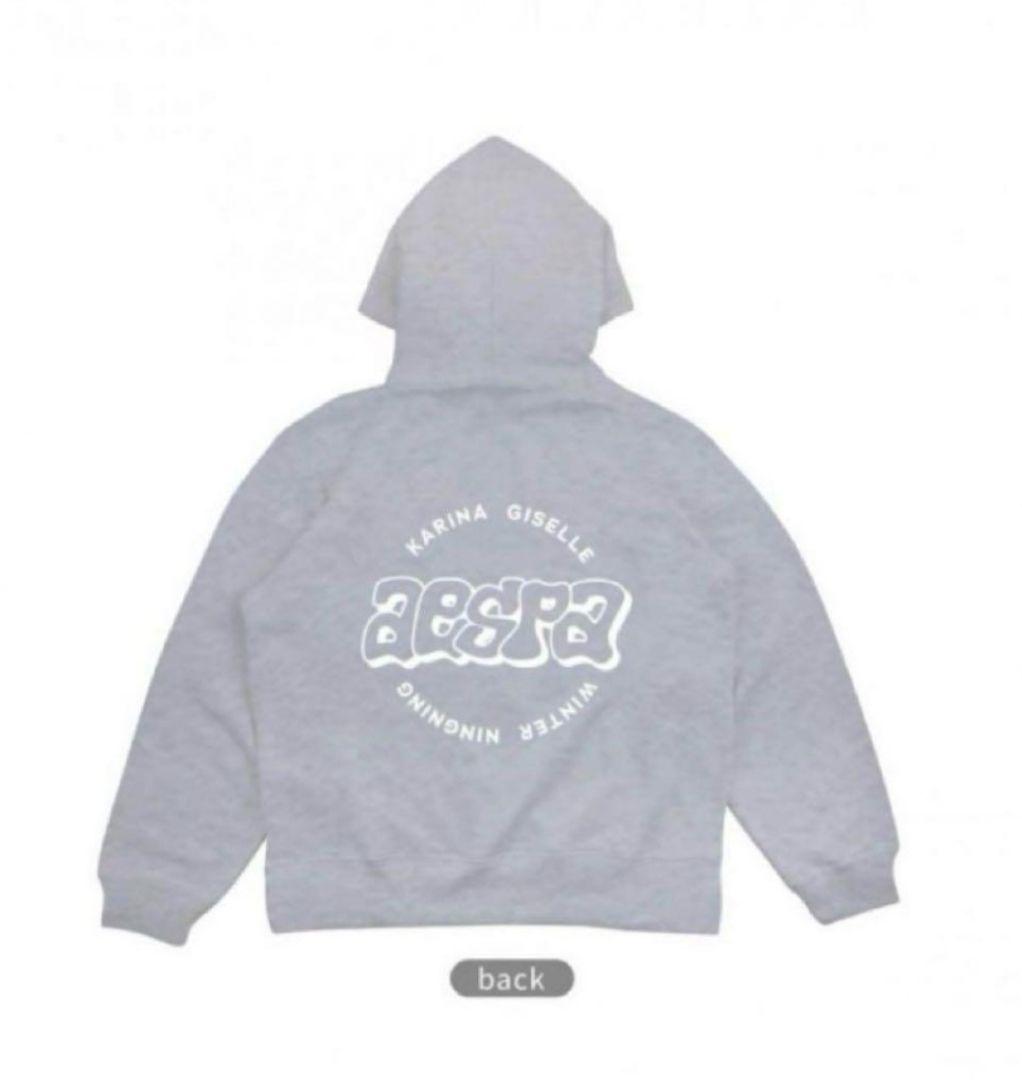 aespa zozo パーカーLサイズ トレカ付き