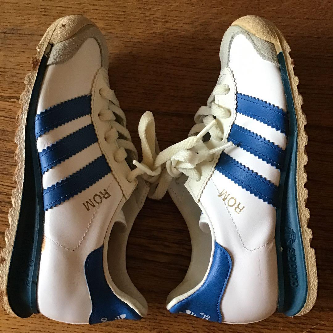 ブルー系 17cm以上100 安い Adidas ローマ ドイツ製 Kids デッドストック スニーカー ベビー キッズブルー系17cm以上 12 150 Karahe Com
