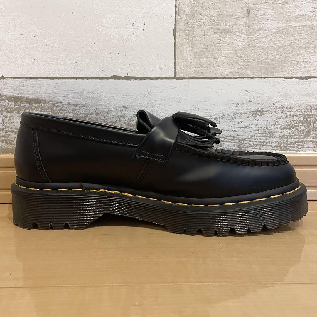 【美品】 ドクターマーチン ADRIAN BEX タッセルローファー 厚底 黒