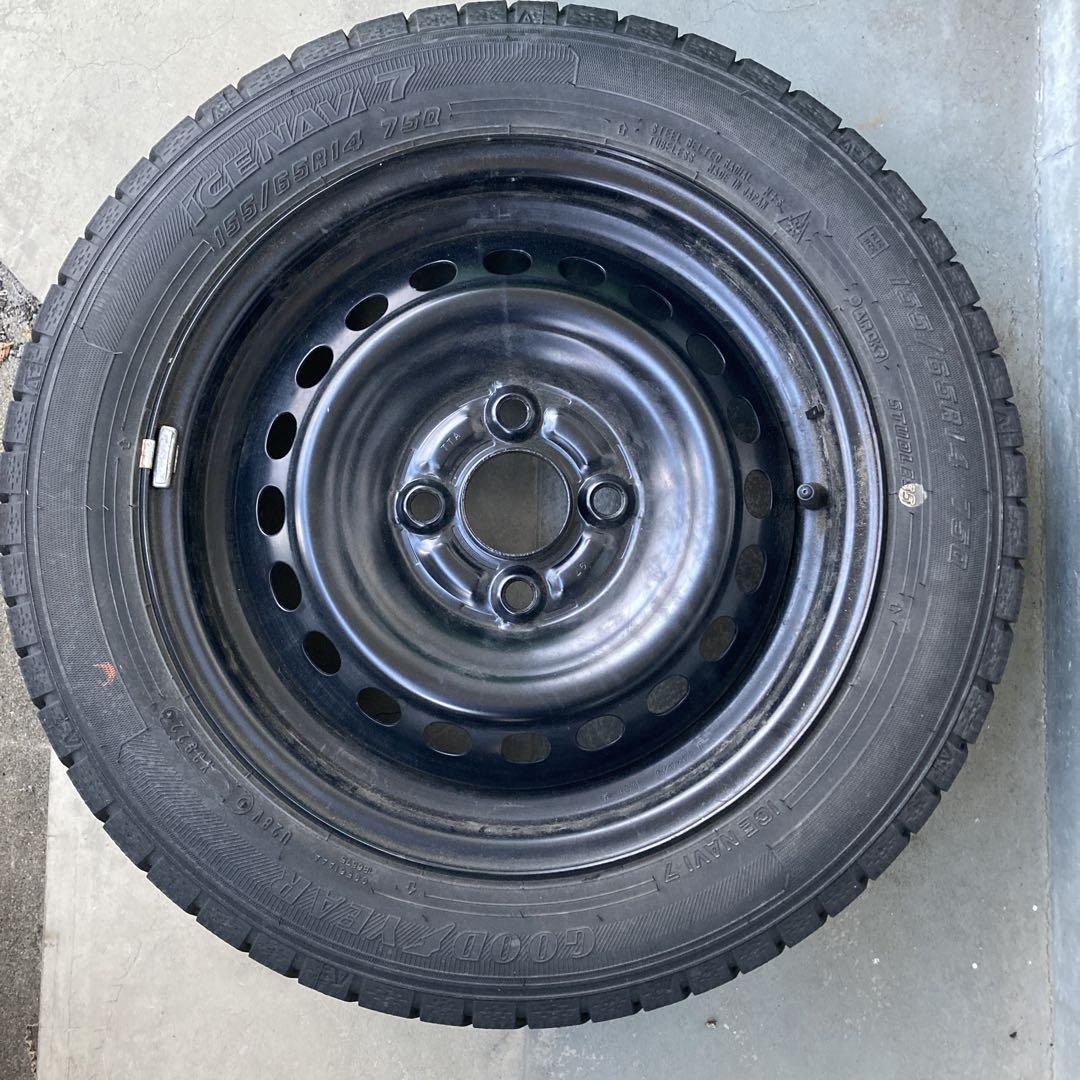 165/45R16グッドイヤーeagle2000中古2本