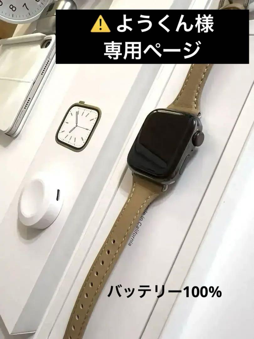 Apple watch series 8 グラファイト ステンレス 41mm