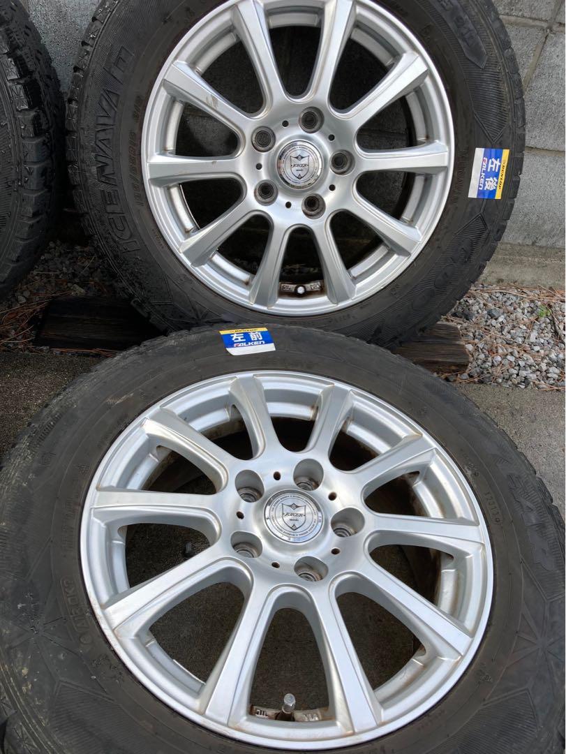 Weds joker 15インチ ホイル GOODYEAR タイヤ 4本セット 画像2
