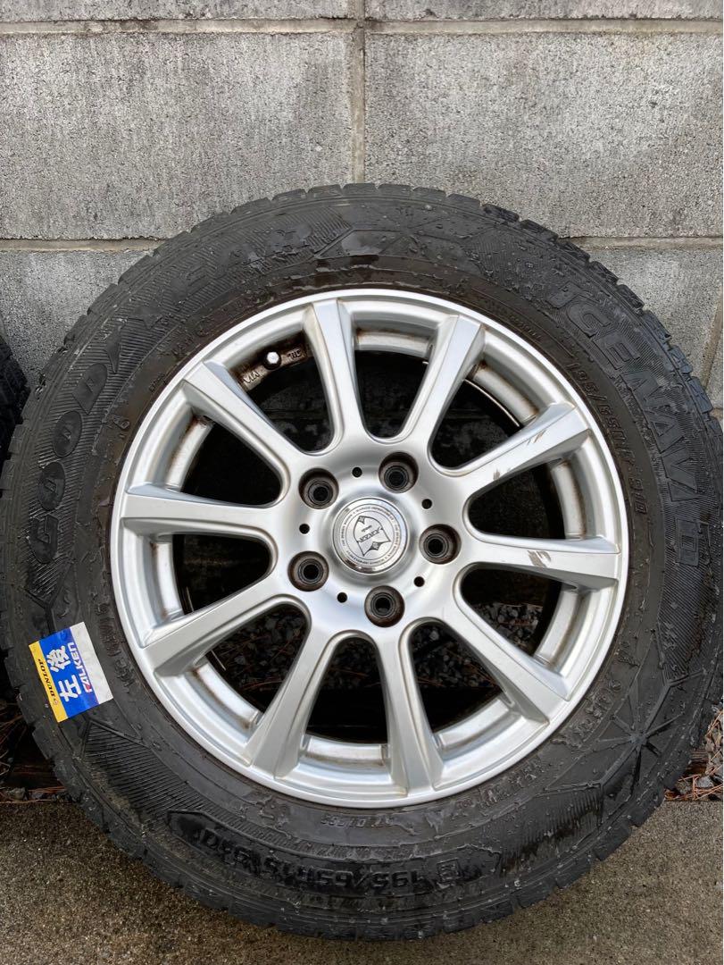 Weds joker 15インチ ホイル GOODYEAR タイヤ 4本セット 画像8
