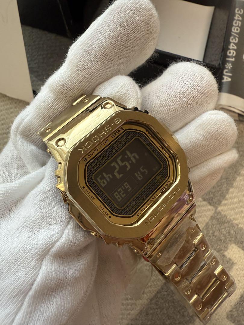 CASIO G-SHOCK ゴールド腕時計 gmw-b5000