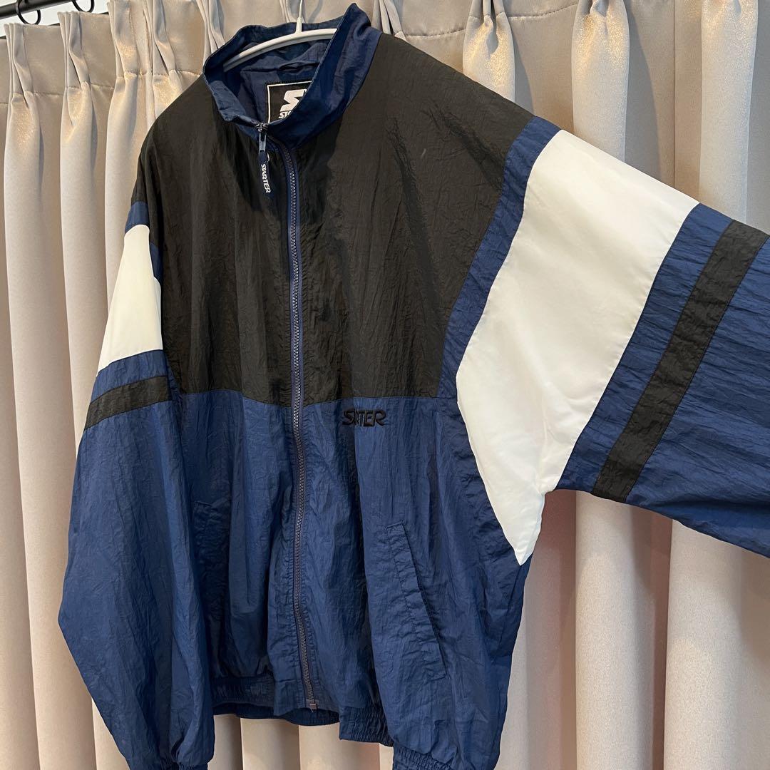 希少　XL　90s　STARTER スターター　ナイロンジャケット　薄手