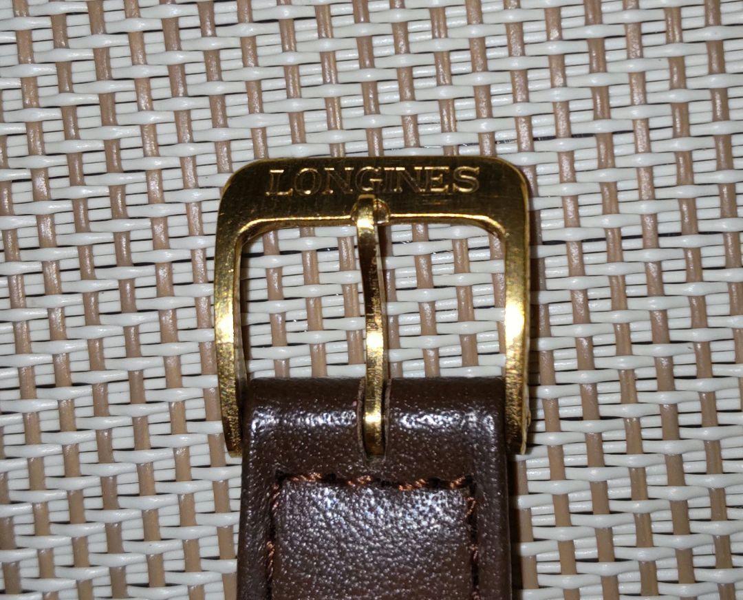 【稼働品】Longines 手巻き メンズ腕時計　ゴールドカラー