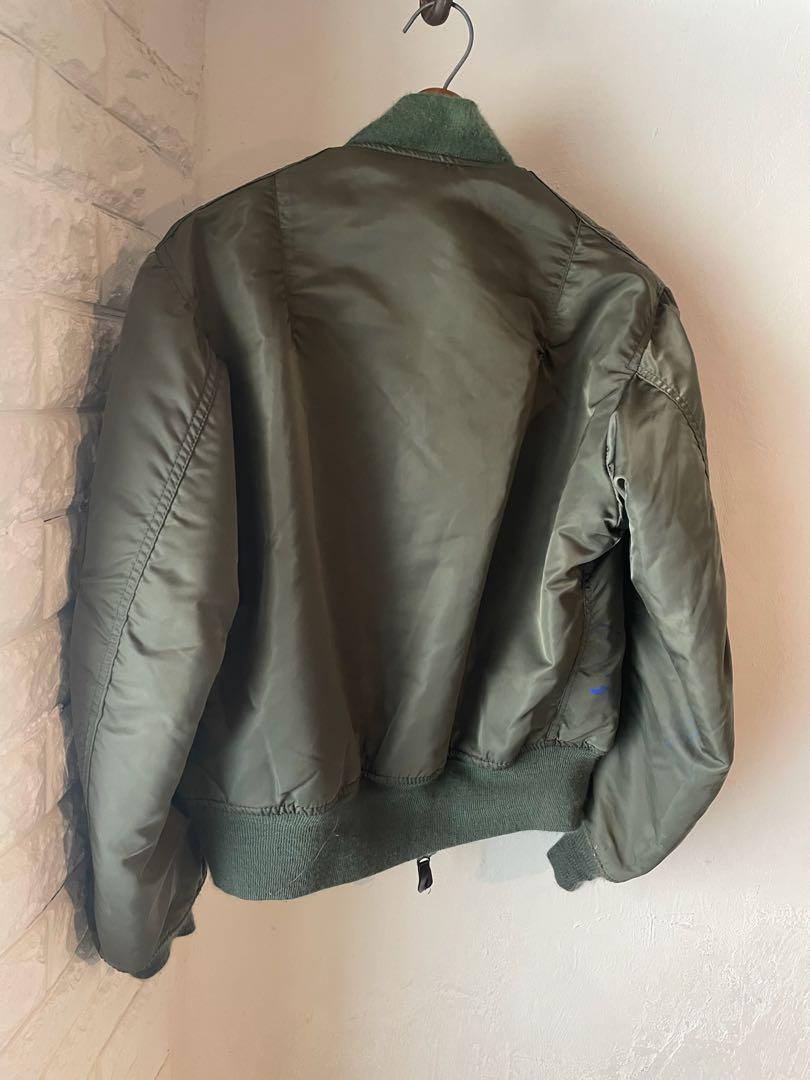 90s〜 米軍 usaf ma-1 フライトジャケット イデアル ジッパー
