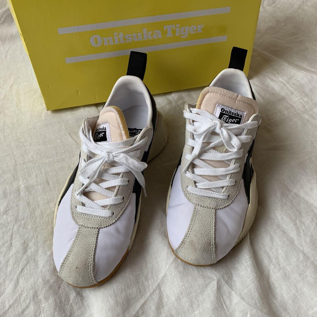 Onitsuka Tiger スニーカー ホワイト/グレー/ブラック - メルカリ