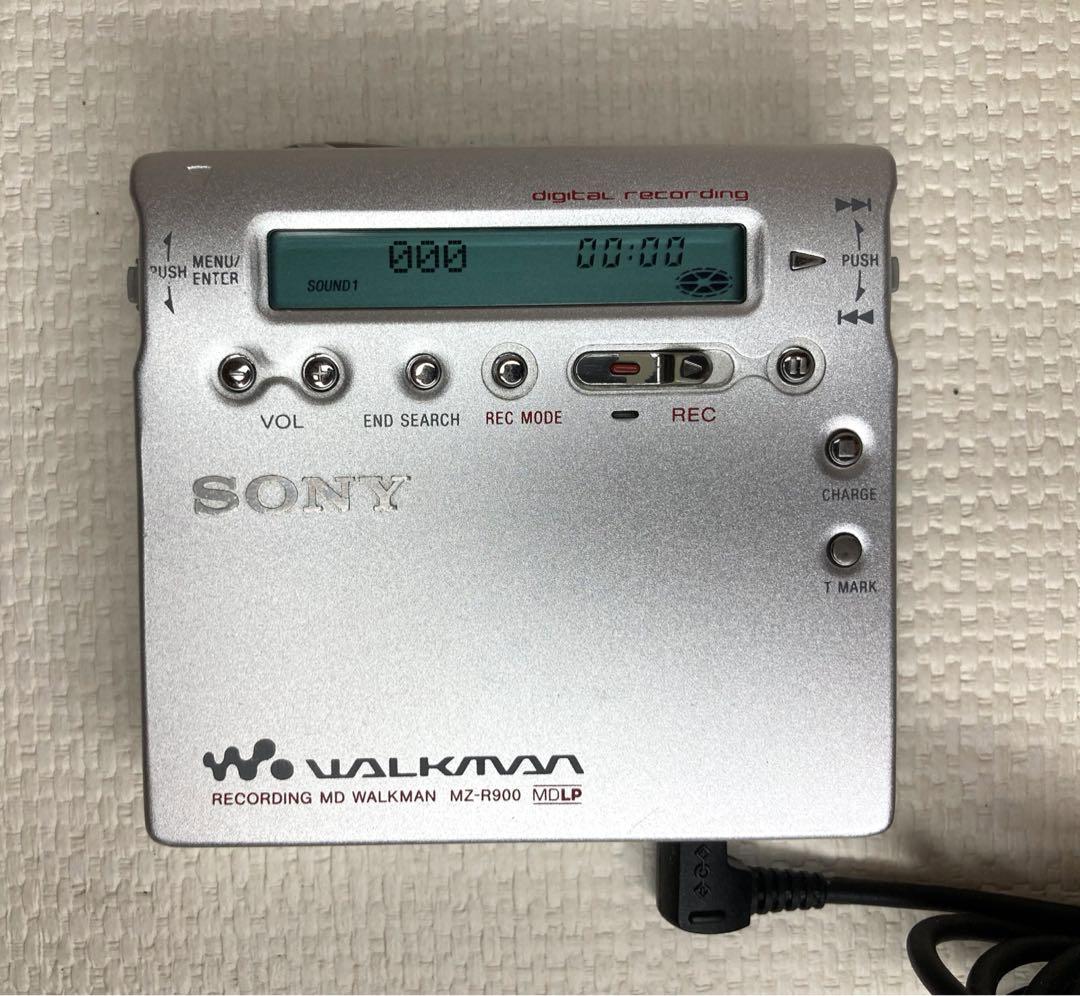 ジャンク　再生OK 録音× SONY MZ-R900 MDレコーダー 売れ筋がひ贈り物！ MZ-R900｜SONY ソニー （S） シルバー