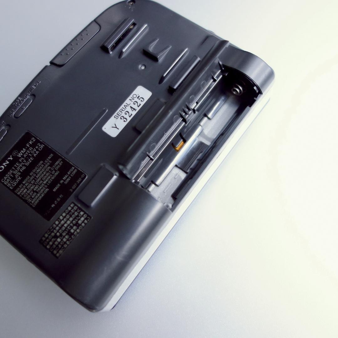 【動作整備品】WM-FK2 ソニー カセットテープ プレーヤー ウォークマン
