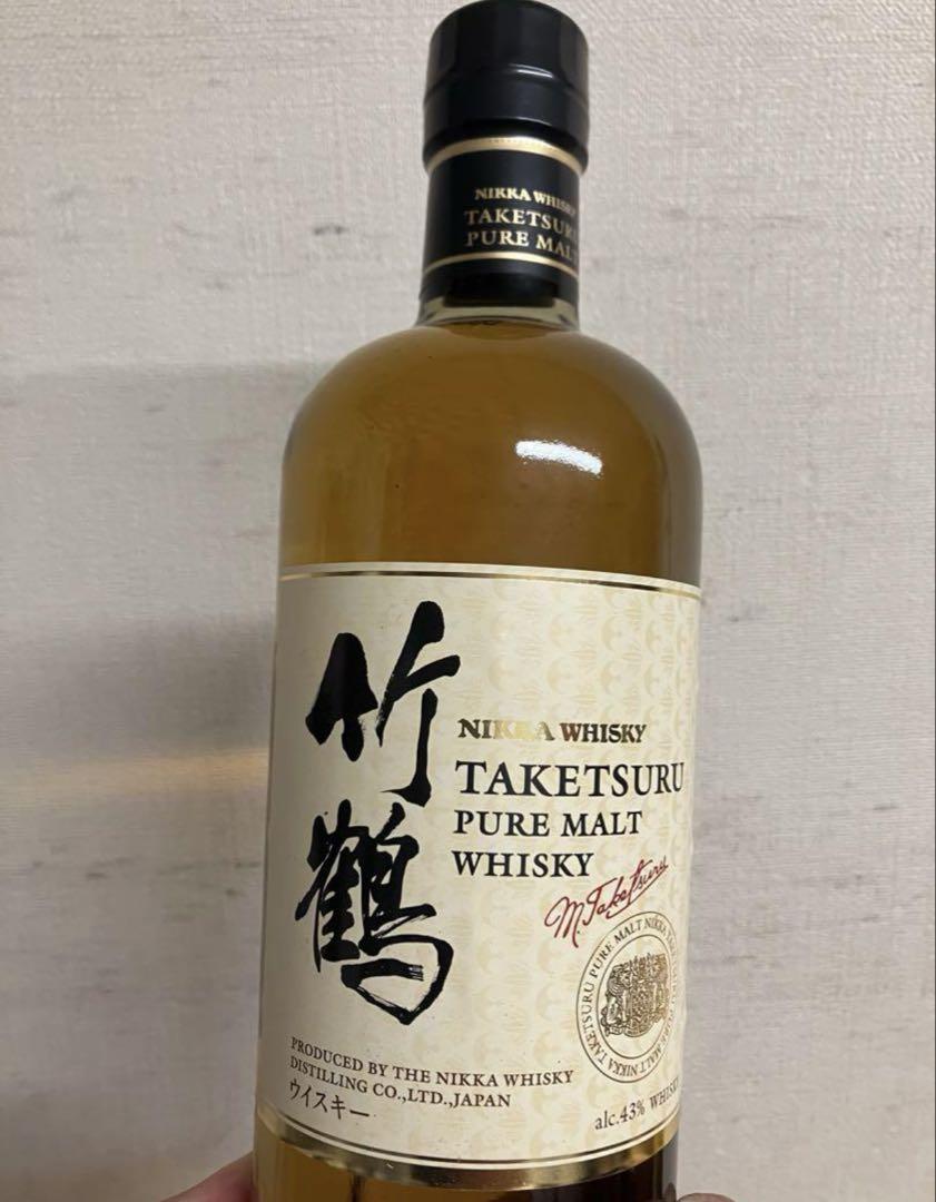 【新品未使用】竹鶴　ピュアモルトウイスキー 700ml✖️１本