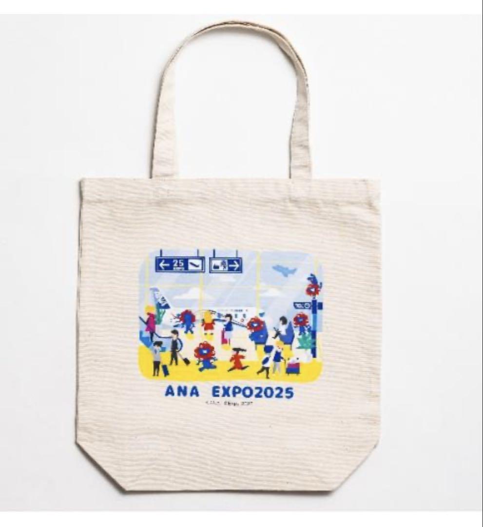 新品！ANAxEXPO2025 万博 ミャクミャク トートバッグ 大阪関西