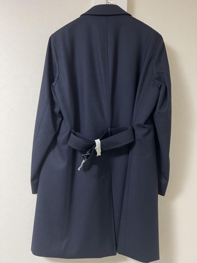 LARDINI コート　ネイビー　Lサイズ