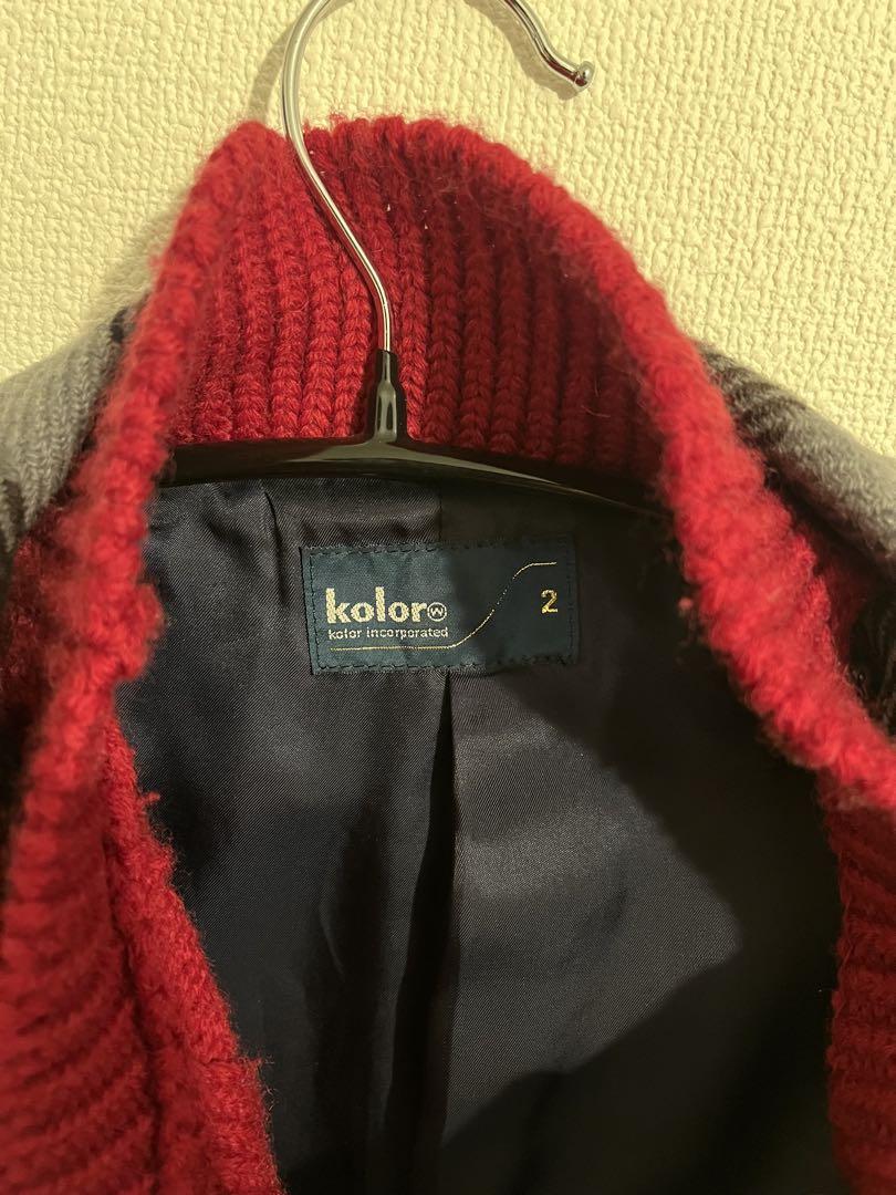 kolor 22aw ミドルコート