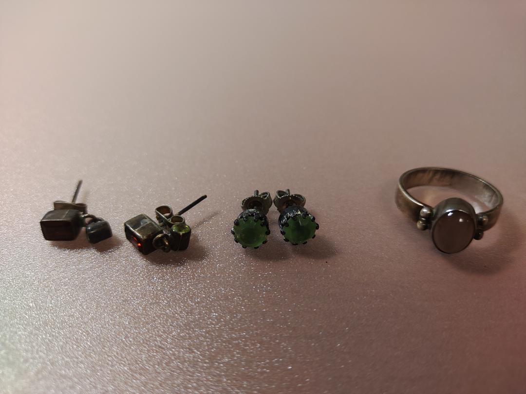 ピアス　指輪　シルバー