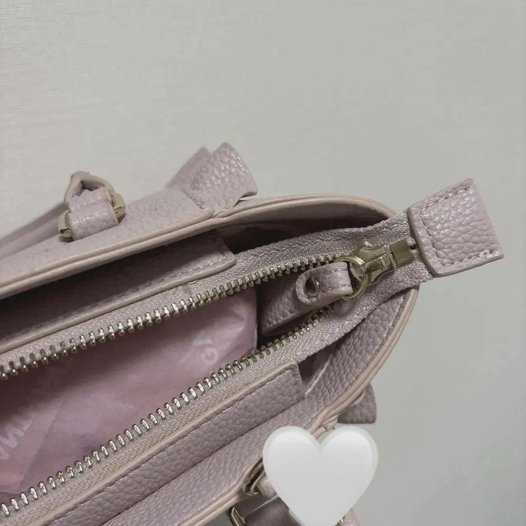 SamanthaVega 美品 ビジューフラッター 小 ストラップ付き ピンク 画像2