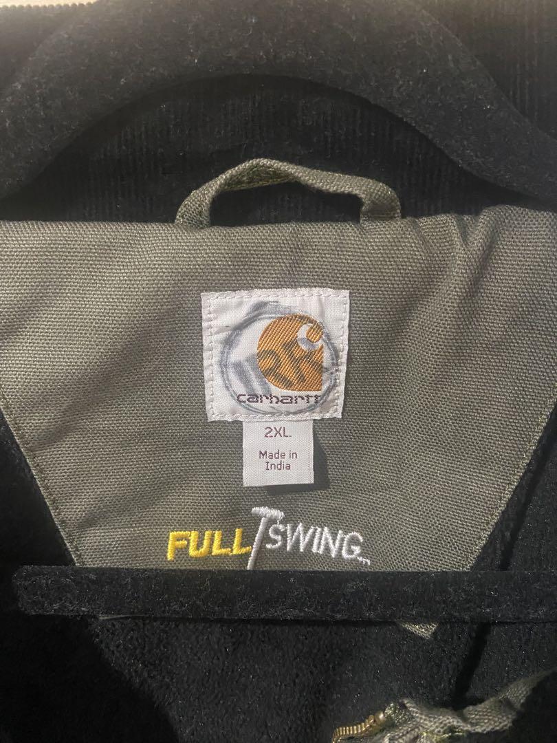 Carhartt FULL SWING 2XL オリーブグリーンジャケット