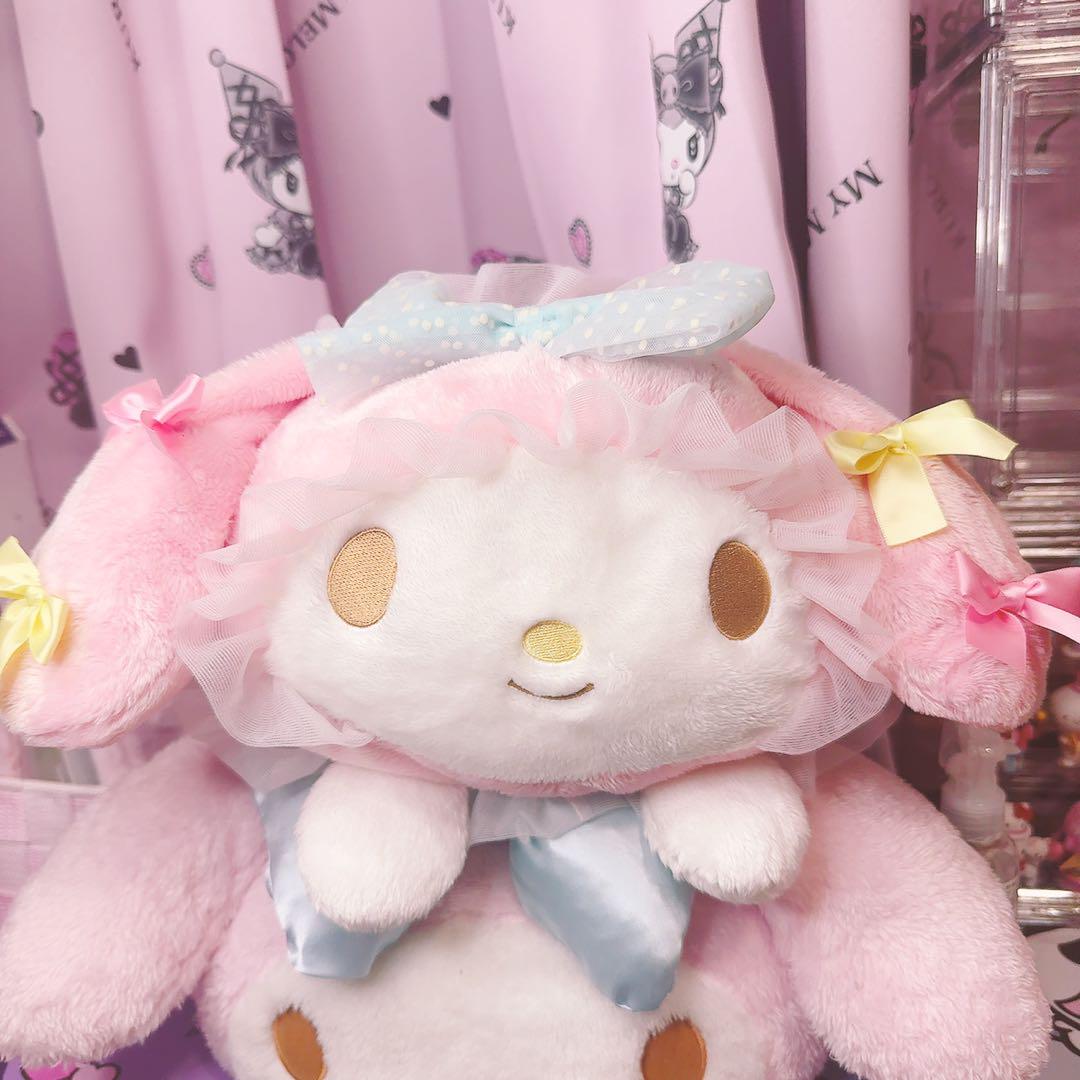 My Melody 抱き枕 約60cm フリル付き クッション枕