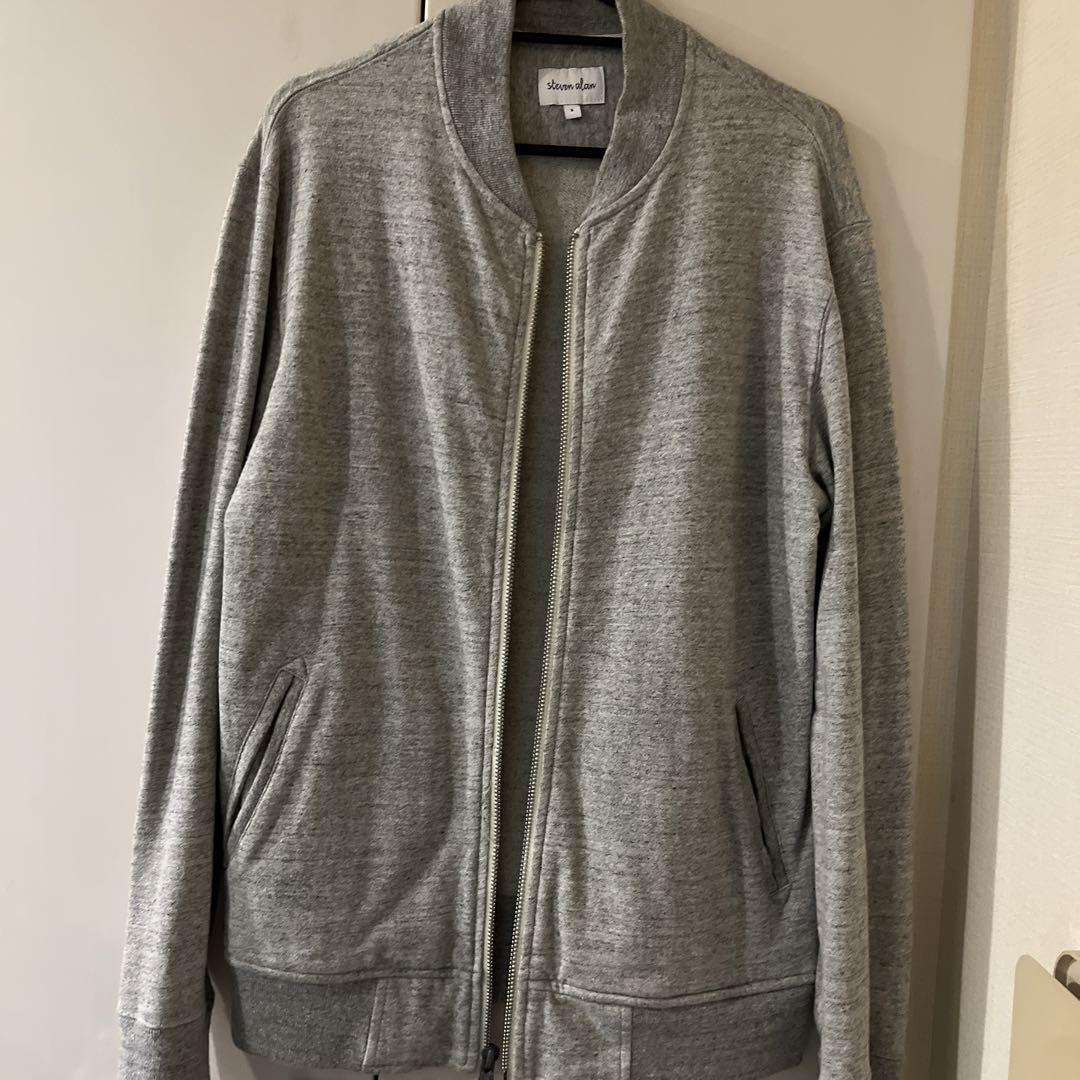 ※価格破壊 Steven Alan スウェットジップ(薄グレー)