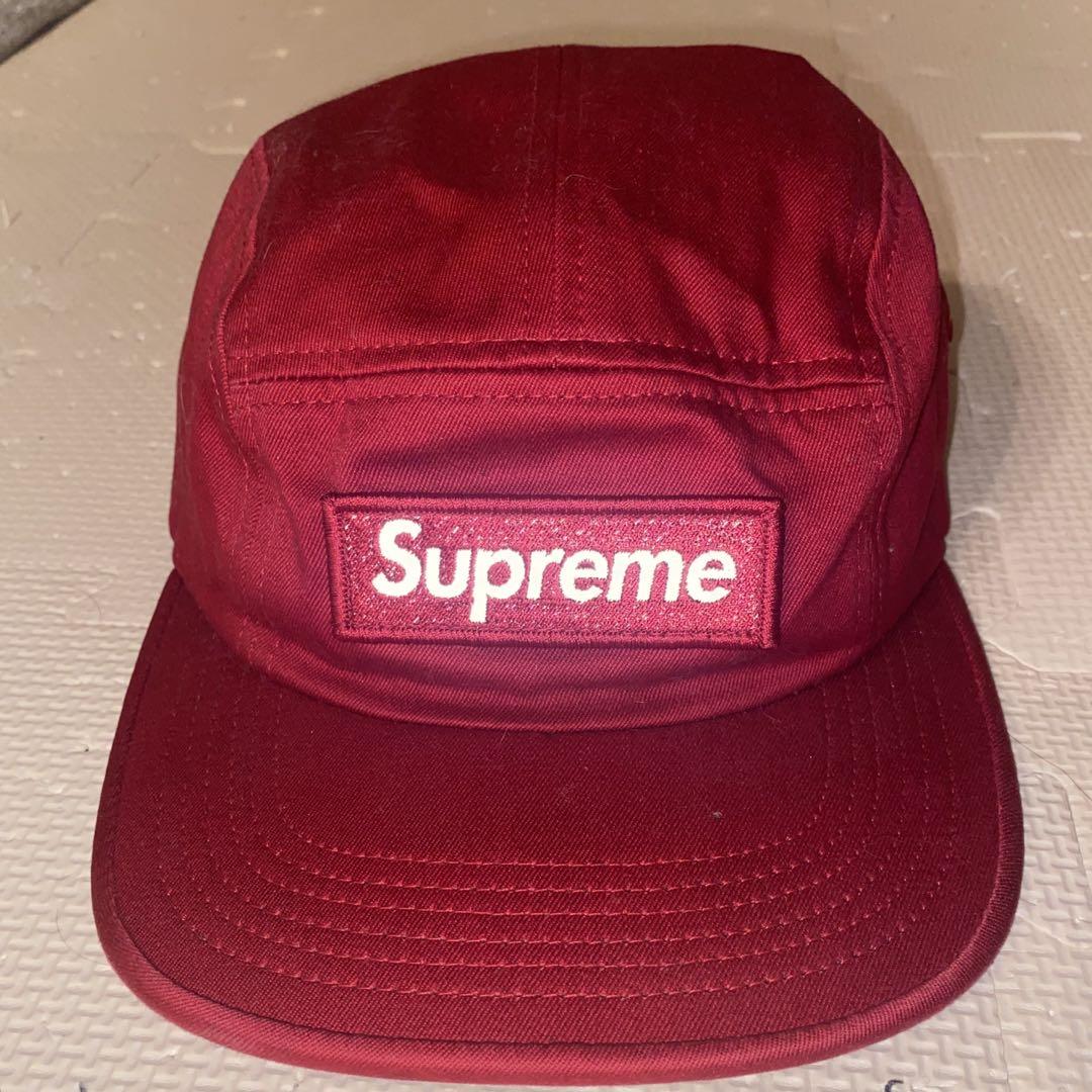 Supreme Worldwide Visor Tape Camp Cap Red 帽子 キャップ 赤