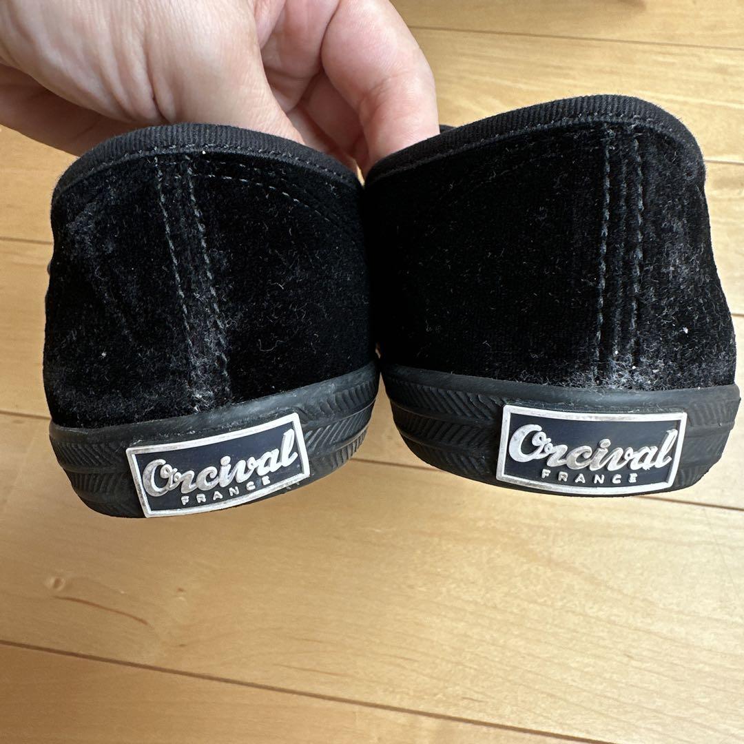 ORCIVAL / オーシバル / ストラップベロアシューズ（22.5~25.0cm