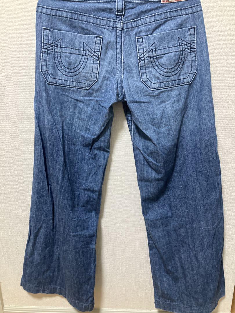 TRUE RELIGION 26 USA製　デニム　トゥルーレリジョン　フレア
