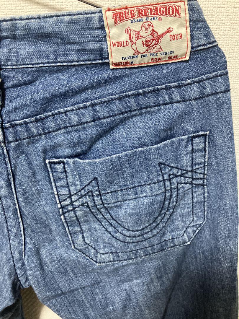 TRUE RELIGION 26 USA製　デニム　トゥルーレリジョン　フレア