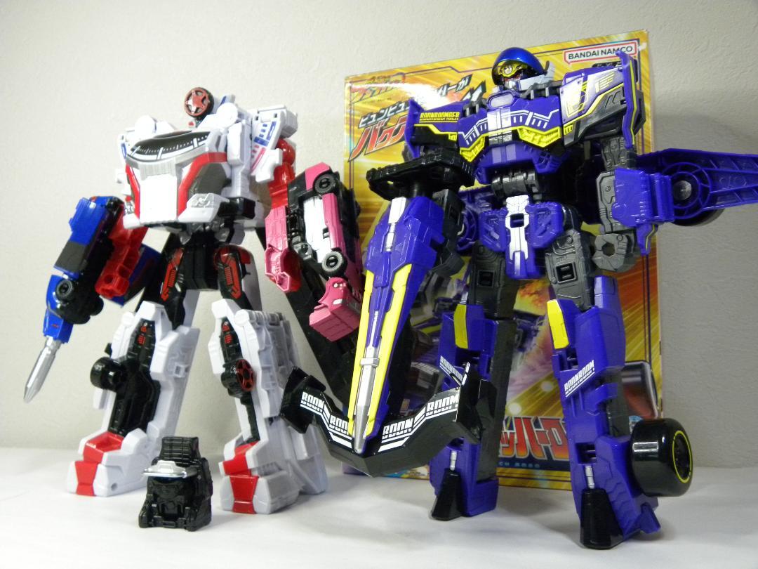 【極美品】ブンブンジャー　ブンブンジャーロボ　ビュンビュマッハロボ