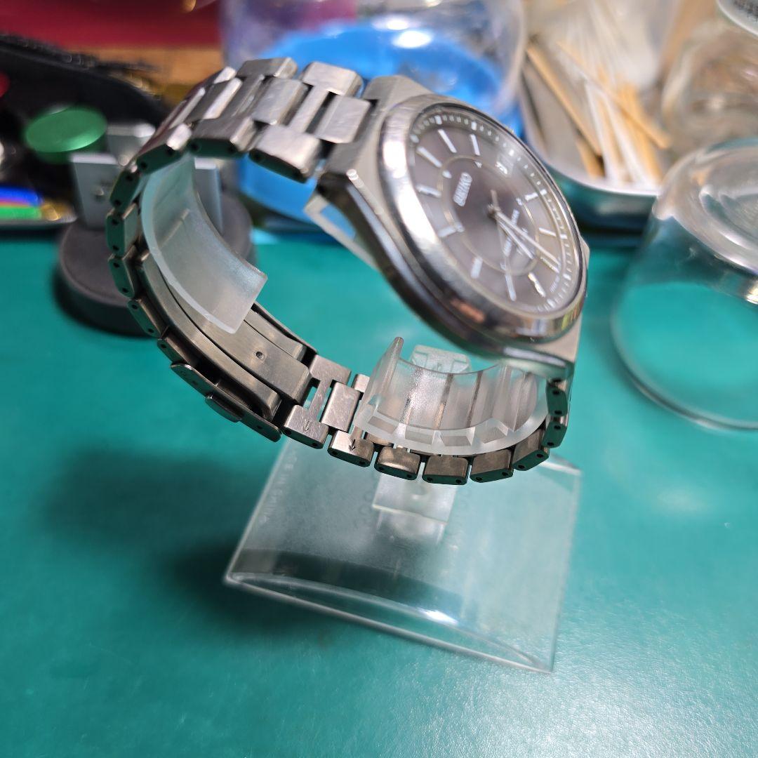 SEIKO アナログ時計 ブラック