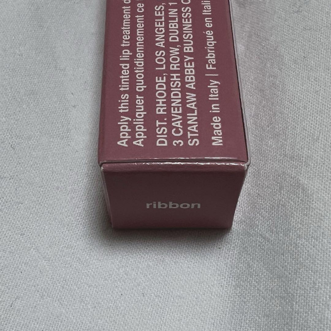 RHODE ヘイリー RIBBON リボン ペプチド リップ ティント