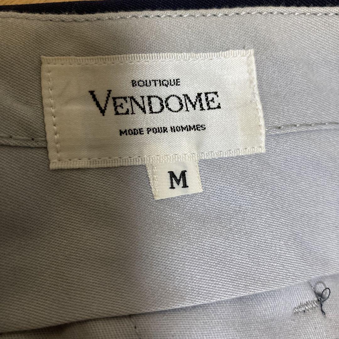 ネイビー ダブルブレスト スーツ　VENDOME