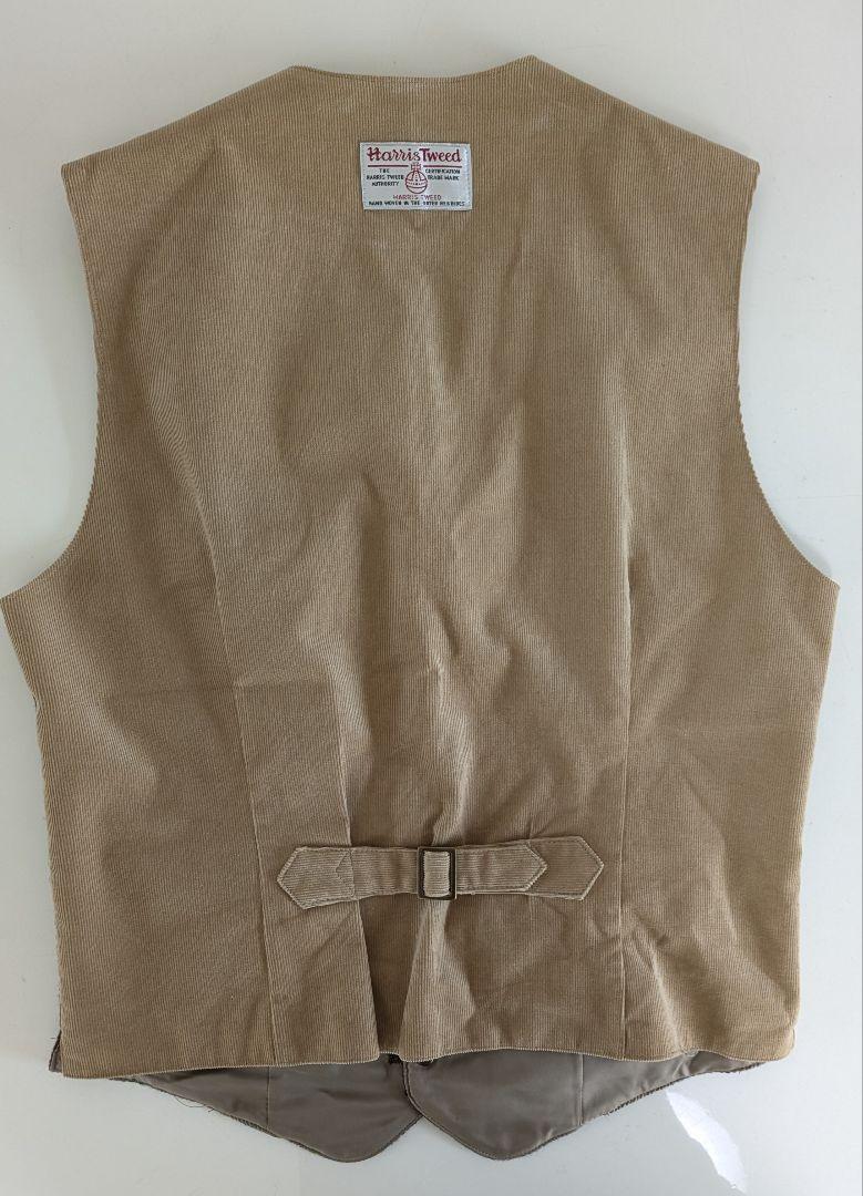 【注目品】Mitsumine × HARRIS TWEED ベスト サイズM