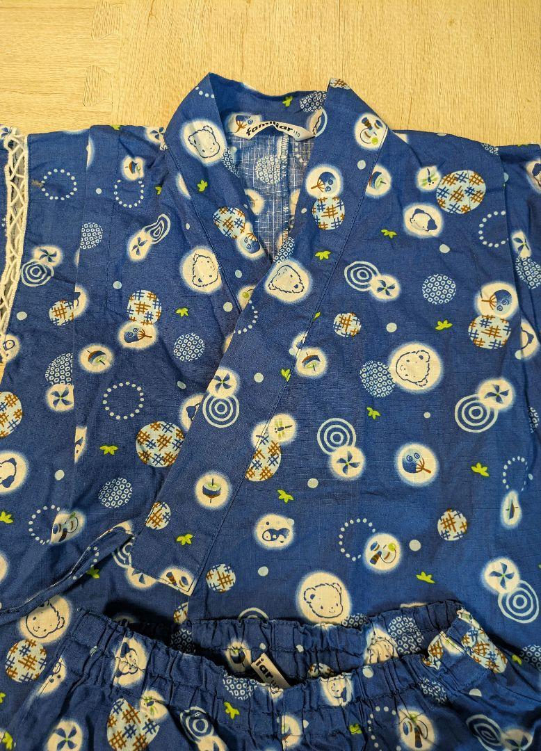 familiar　甚平　110　美品